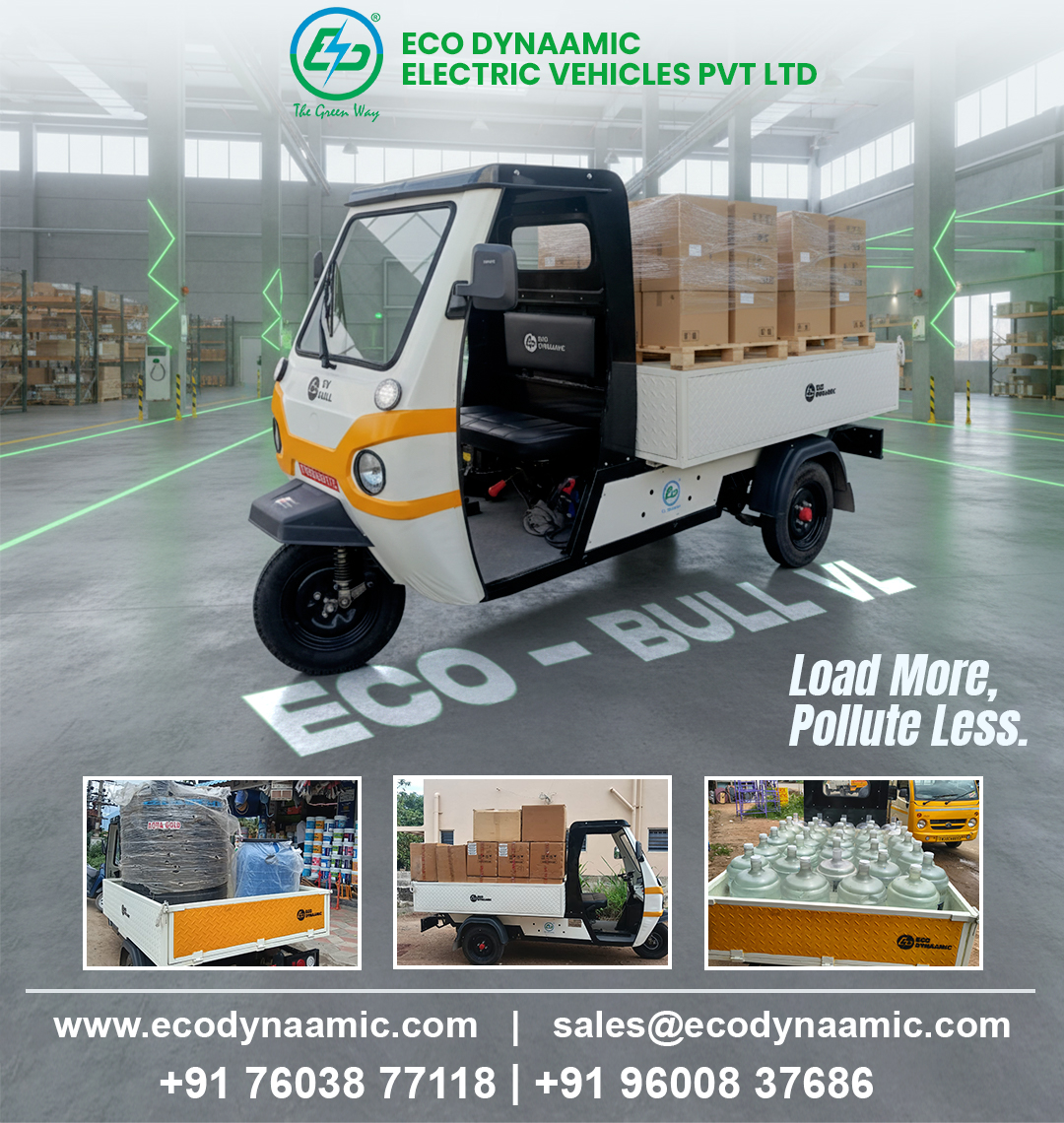 Electric 3 Wheeler Cargo Vehicle Manufacturers in India